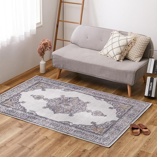 ソフトフランネルラグ オッタ 130×190cm 【直送品】 返品・キャンセル・他商品と同時購入は不可