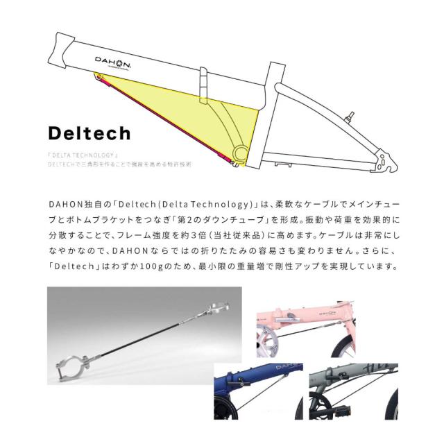 DAHON INTERNATIONAL tbm マットブラック ホワイト 【直送品】 返品・キャンセル・他商品と同時購入は不可_3