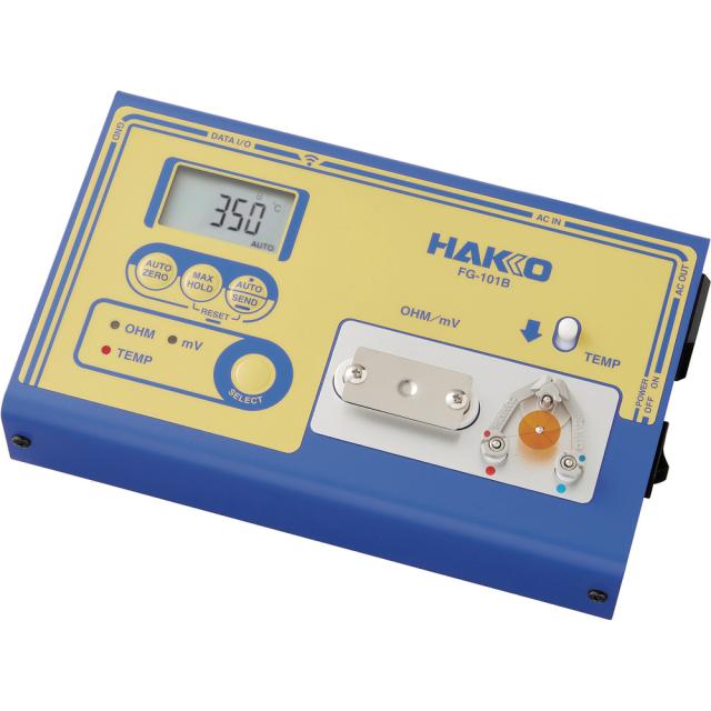 はんだごてテスター FG-101B 100V 2極接地プラグ メーカー直送 ▼返品・キャンセル不可【他商品との同時購入不可】 