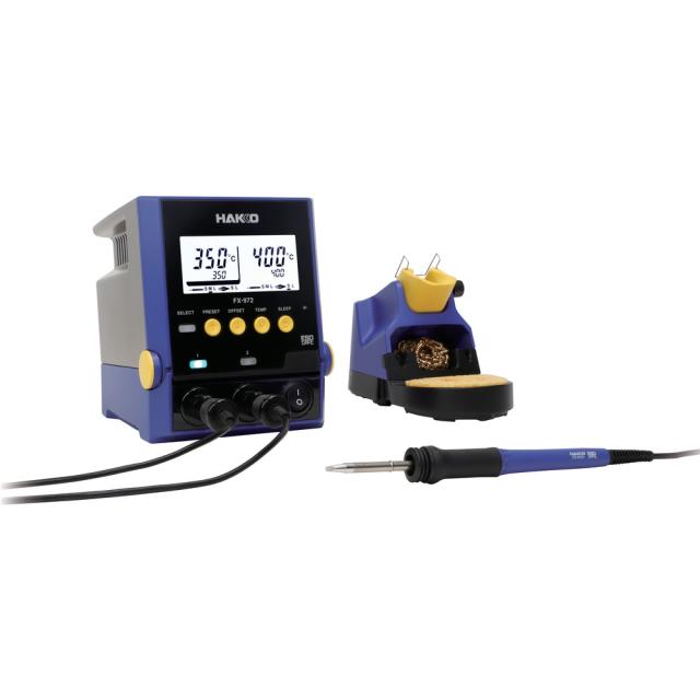 白光 はんだこて FX-972 100V 2極接地プラグ 【直送品】 返品・キャンセル・他商品と同時購入は不可