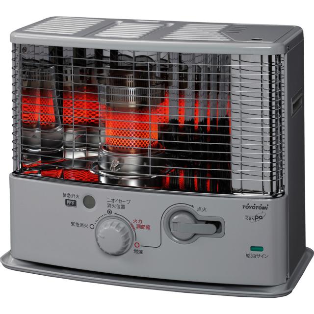 反射型石油ストーブ 電池レス手回し着火 RSG3024W 【直送品】 返品・キャンセル・他商品と同時購入は不可