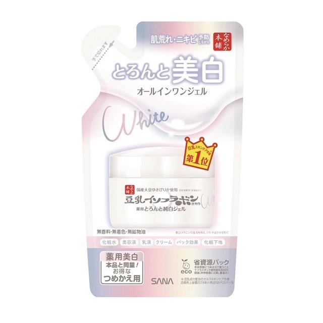 医薬部外品 常盤薬品工業 サナ なめらか本舗 とろんと濃ジェル 薬用美白ｎ 詰め替え １００ｇの通販はau Pay マーケット サンドラッグ Com