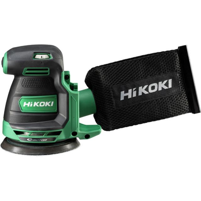 HiKOKI コードレスランダムサンダ Φ125mm 本体のみ 【直送品】 返品・キャンセル・他商品と同時購入は不可