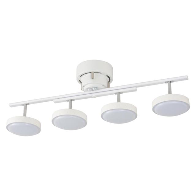 オーム電機 LED4灯シーリングライト 1台