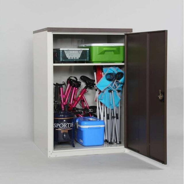 扉式タイヤ収納庫 TBT-132 (MBR）【直送品】 返品・キャンセル・他商品と同時購入は不可_2