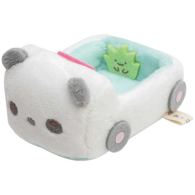 サンエックス すみっコぐらし てのりぬいぐるみ パンダカー MF05901の