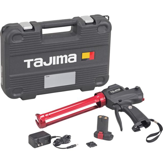 タジマ 充電式コーキングガンコンボイエレキテルセット 【直送品】 返品・キャンセル・他商品と同時購入は不可 26,550円