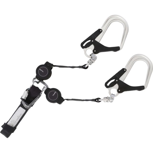 タジマ ハーネス用ランヤードKR150F ダブルL8 メーカー直送 ▼返品・キャンセル不可【他商品との同時購入不可】   の通販は