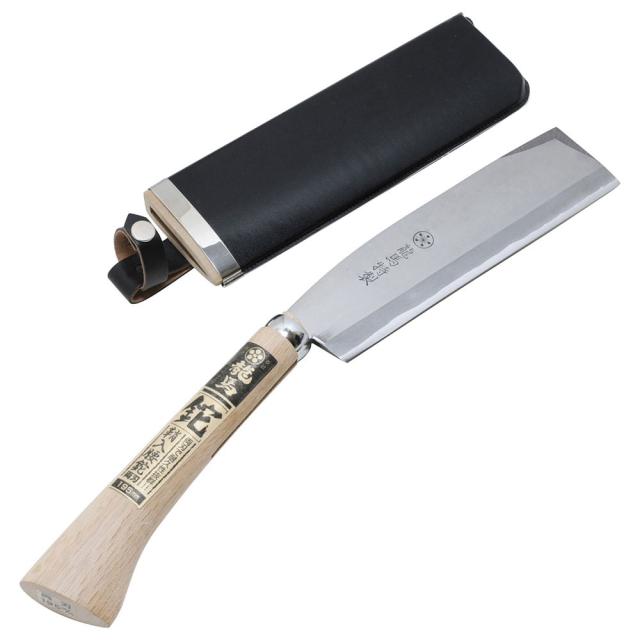 鞘入腰鉈 双刃 195MM 【直送品】 返品・キャンセル・他商品と同時購入 