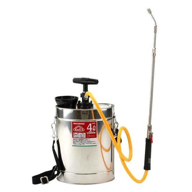 ロングタッチ肩掛半自動噴霧器 4L ジュシポンプ 【直送品】 返品・キャンセル・他商品と同時購入は不可