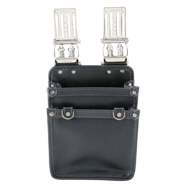 薄型腰袋2段 M SHX-17 【直送品】 返品・キャンセル・他商品と同時購入は不可