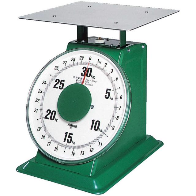 ヤマト 特大型上皿はかり YSD-30（30kg） （検定品）【直送品】 返品・キャンセル・他商品と同時購入は不可
