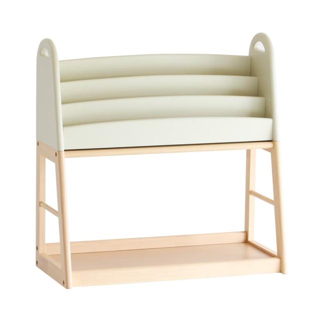 絵本棚 キッズピクチャーブックラック ILR-3684IV 【直送品】 返品・キャンセル・他商品と同時購入は不可