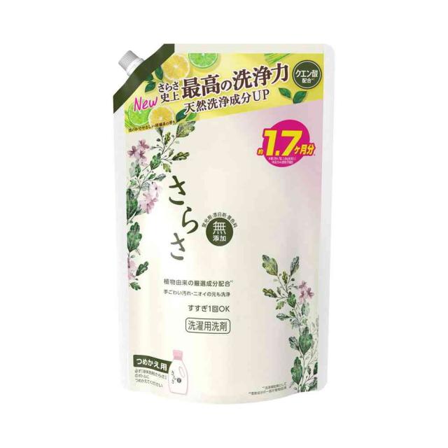 P&G さらさ洗剤ジェル つめかえ超ジャンボサイズ 1260g   【6個セット】