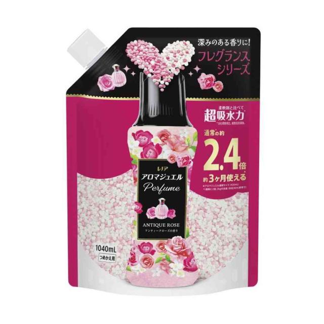 P＆G レノアアロマジュエル アンティークローズ＆フローラルの香り つめかえ用 特大サイズ 1040mL   【7個セット】