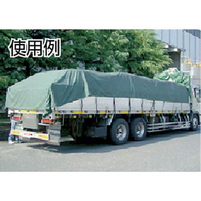 TRUSCO エステルトラックシート 4t用 【直送品】 返品・キャンセル・他商品と同時購入は不可_1