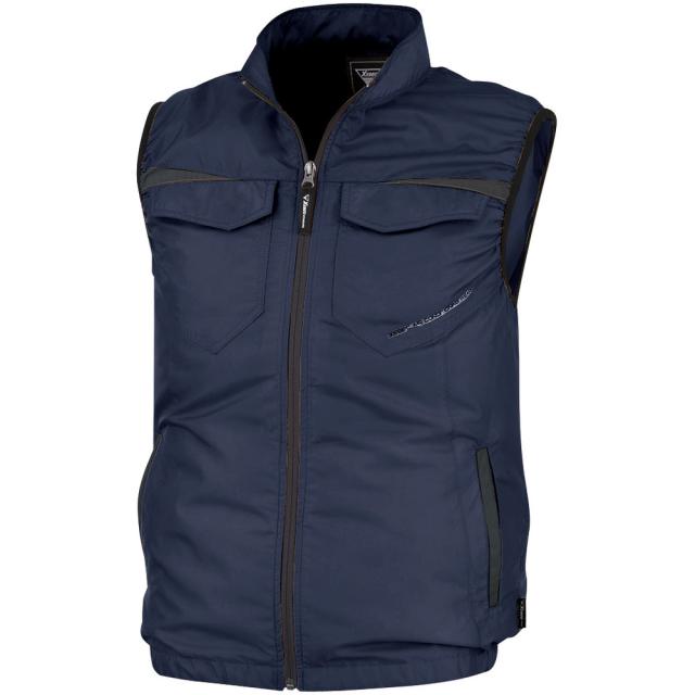 空調服ベストXE98011-19-5L ディープネイビー 【直送品】 返品・キャンセル・他商品と同時購入は不可