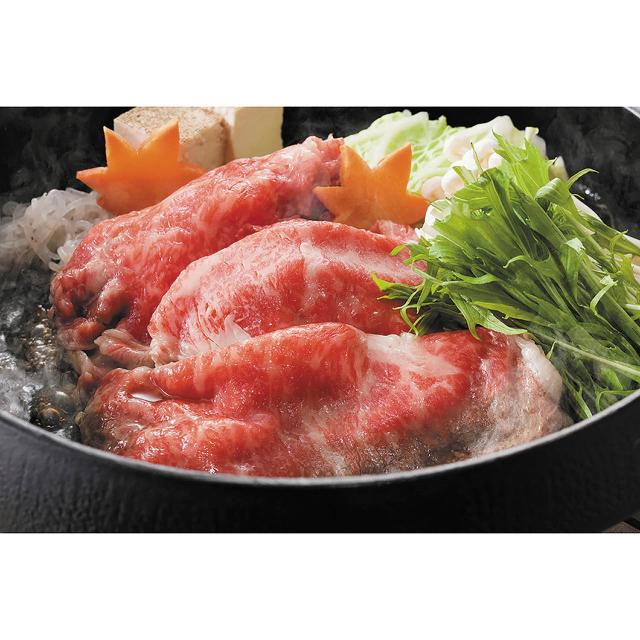 松阪牛鋤焼き用カタバラ400g 産直品 お差し上げ物 差し上げ物