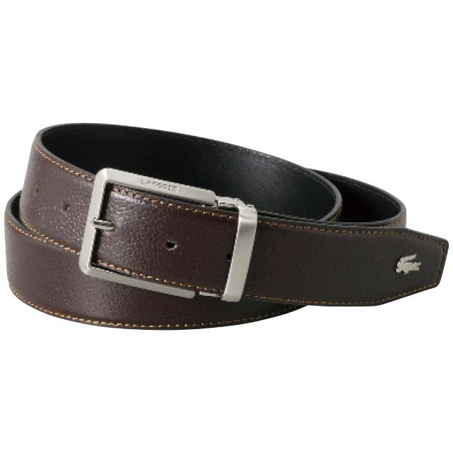 ベルト(ピン式) ダークブラウン ギフト プレゼント 贈り物 贈呈 ご褒美 ラコステ の通販は 6,391円