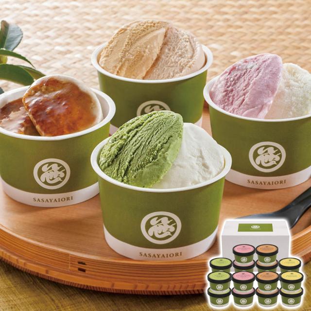 アイスアソート 産直グルメ 贅沢お取り寄せ ギフトに最適 食卓を彩る 大切な人への贈り物 ごちそう 京菓匠　笹屋伊織監修