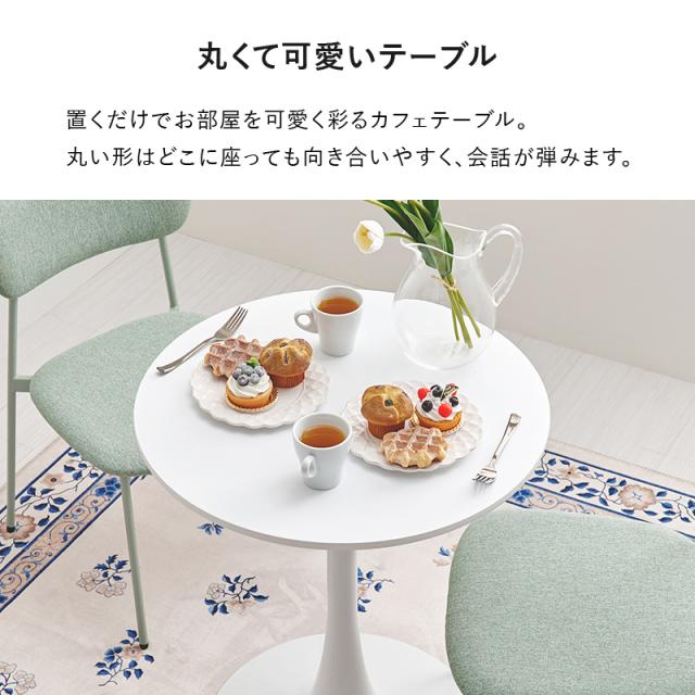 カフェテーブル インテリア 家具 リビング BT-8657WH_1