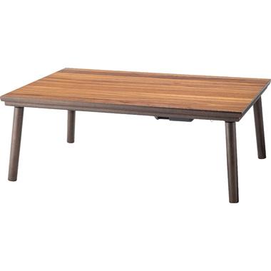 フラットヒーターこたつ（ウォルナット） 2024 こたつ 暖房 ぬくぬく コタツ 炬燵 冬物 暖房器具 KT-303