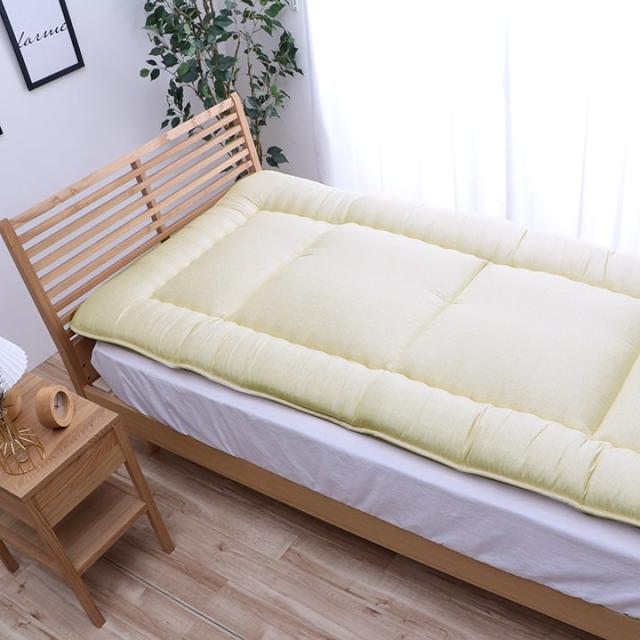 寝具 快適 敷き布団 ダニ増殖抑制 日本製 無地 シンプル ダブルロング 約140×210cm ダニ0(ZERO)への挑戦！滅ダニ敷き布団