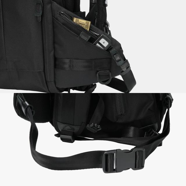 商品レビューで+5%｜アッソブ リュック 3WAY バックパック AS2OV CORDURA DOBBY 305D 061408 コーデュラドビー 大容量 ウエストハーネス チェストベルト メンズ ブランド_15