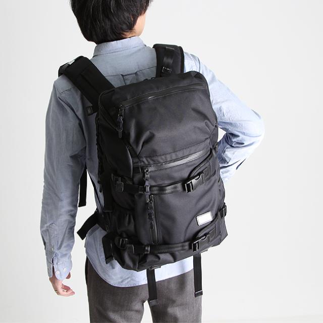 商品レビューで+5%｜アッソブ リュック バックパック AS2OV CORDURA DOBBY 305D 061409 コーデュラドビー 大容量 B4 ウエストハーネス チェストベルト メンズ ブランド_15