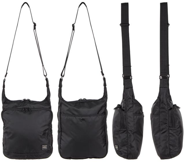 ポーター フラッシュ ショルダーバッグ 689-05939 PORTER FLASH 吉田カバン バッグ メンズ レディース ナイロン ブランド 大きめ 大容量 日本製 縦型 斜めがけ かっこいい 大人 A4_5