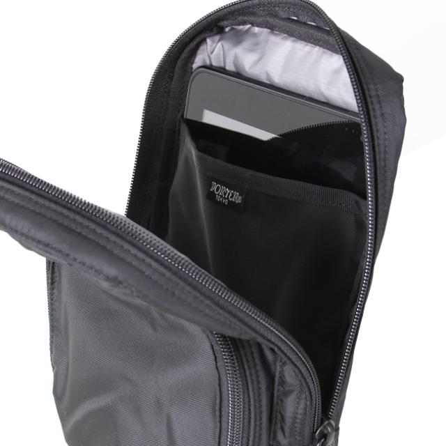 ポーター フラッシュ スリングショルダーバッグ 689-05941 PORTER FLASH 吉田カバン バッグ ボディバッグ ワンショルダーバッグ メンズ レディース ナイロン ブランド 大きめ 大容量 軽量 撥水 日本製_6