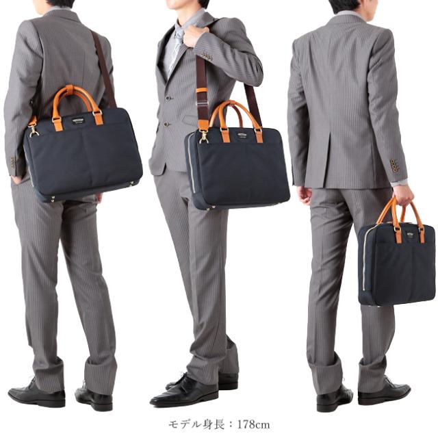 商品レビューで+5%｜ワンダーバゲージ グッドマンズ ビジネスバッグ 2WAY A4 バリスタ—ナイロン 本革 日本製 ブランド WONDER BAGGAGE WB-G-011 商品レビューで+5%｜ワンダーバゲージ グッドマンズ ビジネスバッグ