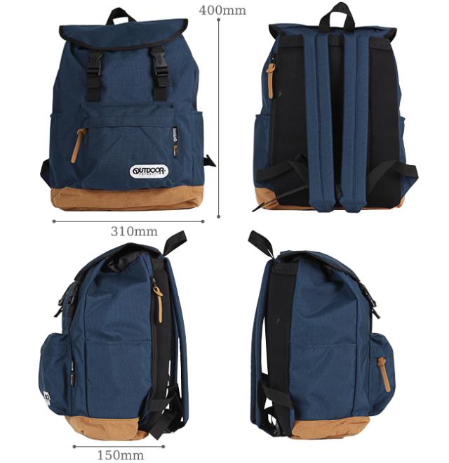 商品レビューで+5%｜アウトドアプロダクツ リュック B4ファイル 16L