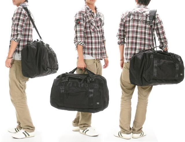 ポーター ブースパック 3WAYダッフルバッグ(L) 853-07994 吉田カバン ボストンバッグ Lサイズ 70L トラベル リュック メンズ レディース 大容量 旅行 PORTER_1