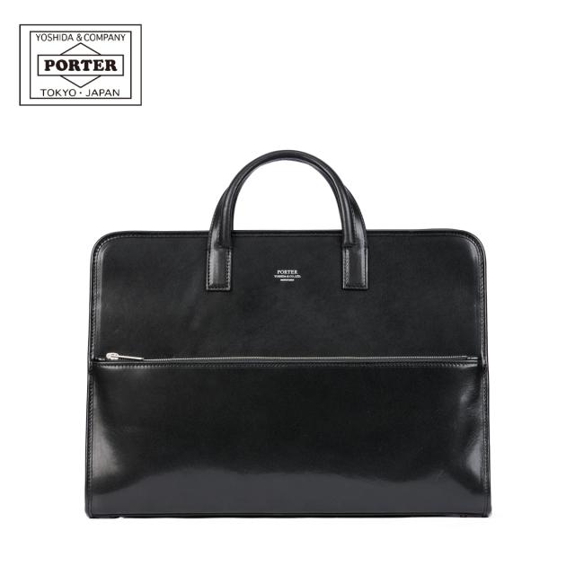 商品レビューで+5%｜ポーター クラーク ブリーフケース 034-03194 PORTER CLERK 吉田カバン ビジネスバッグ 本革 日本製