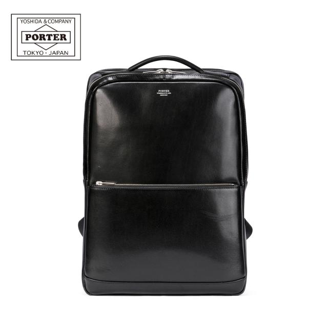 ポーター クラーク デイパック 034-03197 PORTER CLERK 吉田カバン リュック ビジネスリュック バッグ メンズ レディース レザー 本革 日本製 通勤 薄型 薄マチ ブランド