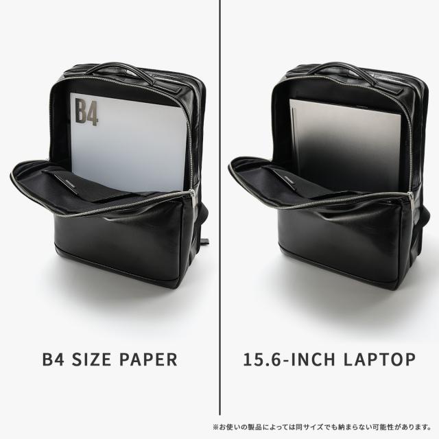 ポーター クラーク デイパック 034-03197 PORTER CLERK 吉田カバン リュック ビジネスリュック バッグ メンズ レディース レザー 本革 日本製 通勤 薄型 薄マチ ブランド_7