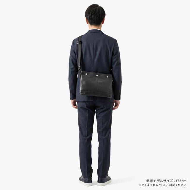 商品レビューで+5%｜ポーター ディライト サコッシュ 145-03287 PORTER DELIGHT 吉田カバン バッグ ショルダーバッグ メンズ レディース レザー 本革 日本製 A5_5