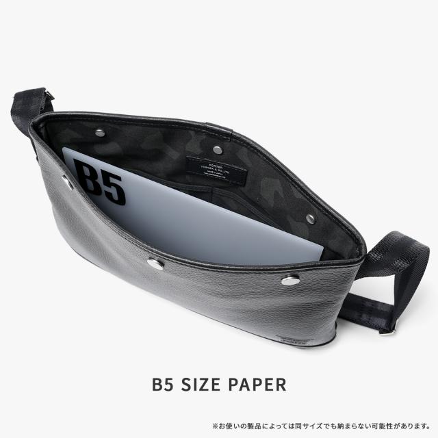 商品レビューで+5%｜ポーター ディライト サコッシュ 145-03287 PORTER DELIGHT 吉田カバン バッグ ショルダーバッグ メンズ レディース レザー 本革 日本製 A5_8