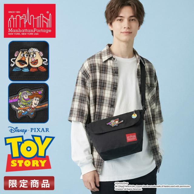 商品レビューで+5%｜新商品/コード/マンハッタンポーテージ/トイ・ストーリー【LTD】/NYLON MESSENGER BAG (XXS) FZP MGNT TOY STORY MR AND MRS POTATO HEAD/メッセンジャーバッグ/チャーム/TOY STORY【1603fzpmgnttoy】【LOG】