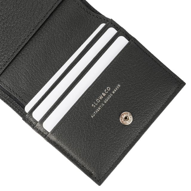 商品レビューで+5%｜スロウ ゴート 二つ折り財布 メンズ レディース ブランド レザー 本革 日本製 SLOW goat 333S145S_8