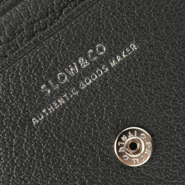 商品レビューで+5%｜スロウ ゴート 二つ折り財布 メンズ レディース ブランド レザー 本革 日本製 SLOW goat 333S145S_7