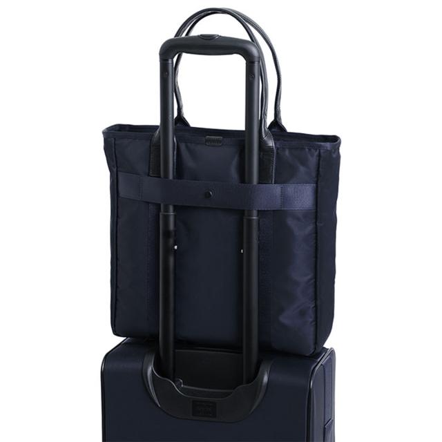 商品レビューで+5%｜ポーター タイム トートバッグ 655-1787 PORTER TIME 吉田カバン バッグ ビジネストートバッグ メンズ レディース ナイロン ブランド 日本製 自立 肩掛け A4 B4