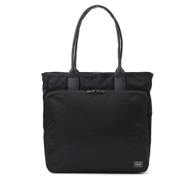 商品レビューで+5%｜ポーター タイム トートバッグ 655-1787 PORTER TIME 吉田カバン バッグ ビジネストートバッグ メンズ レディース ナイロン ブランド 日本製 自立 肩掛け A4 B4