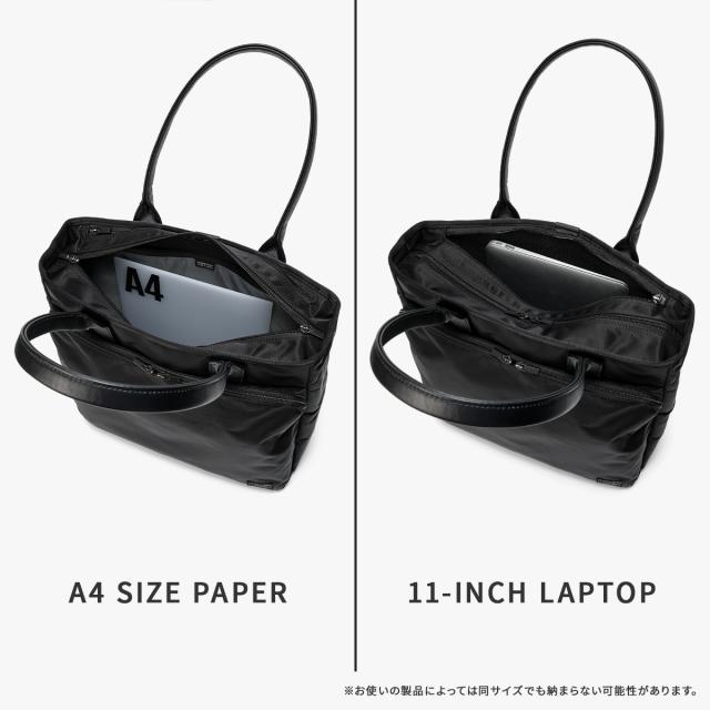 商品レビューで+5%｜ポーター タイム トートバッグ 655-1787 PORTER TIME 吉田カバン バッグ ビジネストートバッグ メンズ レディース ナイロン ブランド 日本製 自立 肩掛け A4 B4