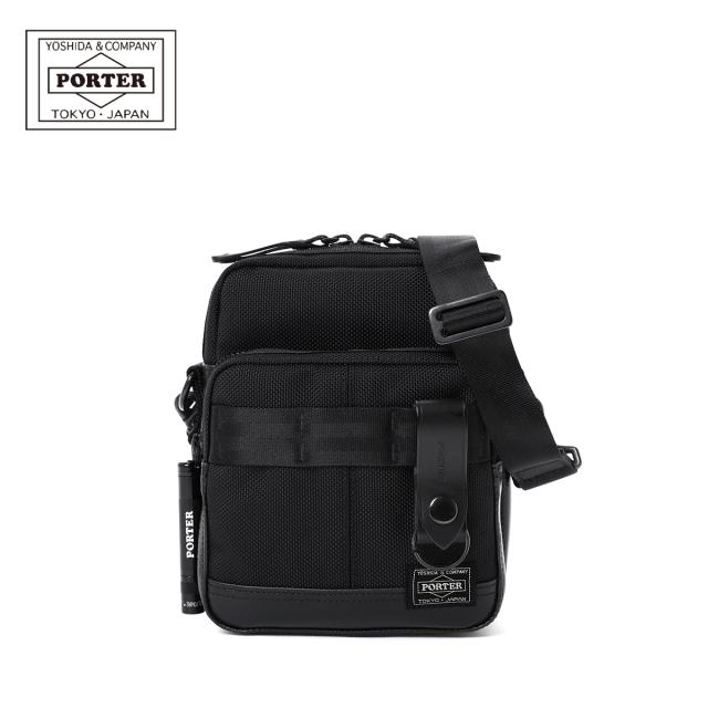 ポーター ヒート ショルダーバッグ 703-06977 PORTER HEAT 吉田カバン バッグ ショルダーポーチ ナイロン メンズ レディース ブランド ミニ 小さめ 軽量 縦型 縦長 縦 斜めがけ 斜めがけバッグ 大人 日本製