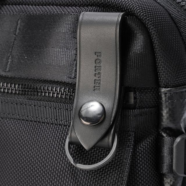 ポーター ヒート ウエストバッグ 703-07971 PORTER HEAT 吉田カバン バッグ ボディバッグ ウエストポーチ メンズ レディース ナイロン ブランド 斜めがけ 斜めがけバッグ 大きめ 大容量 横型 軽量 大人 日本製_6