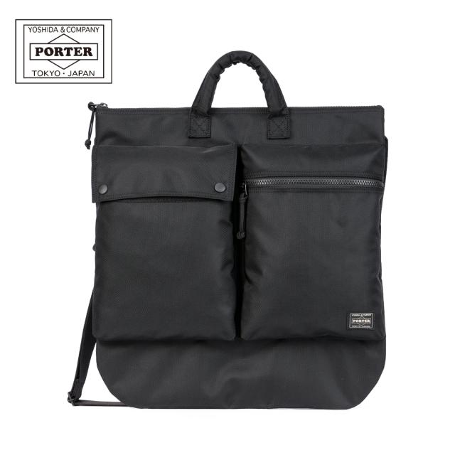 商品レビューで+5%｜ポーター ユニット 2WAYヘルメットバッグ 784-05463 PORTER UNIT 吉田カバン バッグ トートバッグ ビジネストートバッグ メンズ レディース バリスティックナイロン 大きめ 大容量 日本製 ショルダー 2WAY A4 B4
