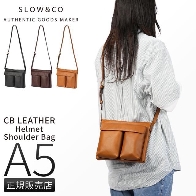 商品レビューで+5%｜スロウ Cb ショルダーバッグ A5 本革 日本製 SLOW ?Cb 858S72R