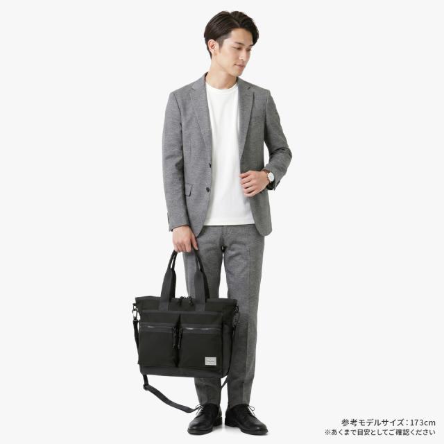商品レビューで+5%｜ポーター スイッチ 2WAYトートバッグ(S) 874-19672 PORTER SWITCH 吉田カバン バッグ ショルダーバッグ メンズ レディース ブランド 斜めがけバッグ ファスナー付き 撥水 日本製_5